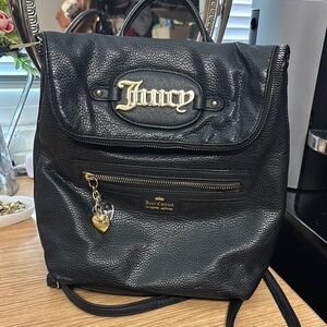 Juicy Couture Black Backpack